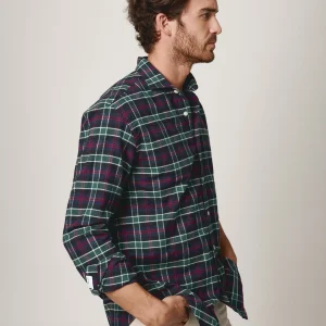 The Villela Cuadro Verde y Rosa Fondo Marino