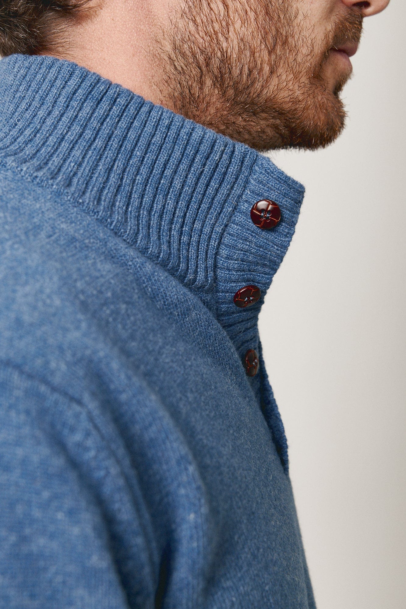 The Lambswool Botones Azul Pedreña - Imagen 3