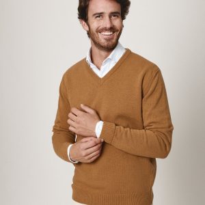 The Lambswool Pico Camel