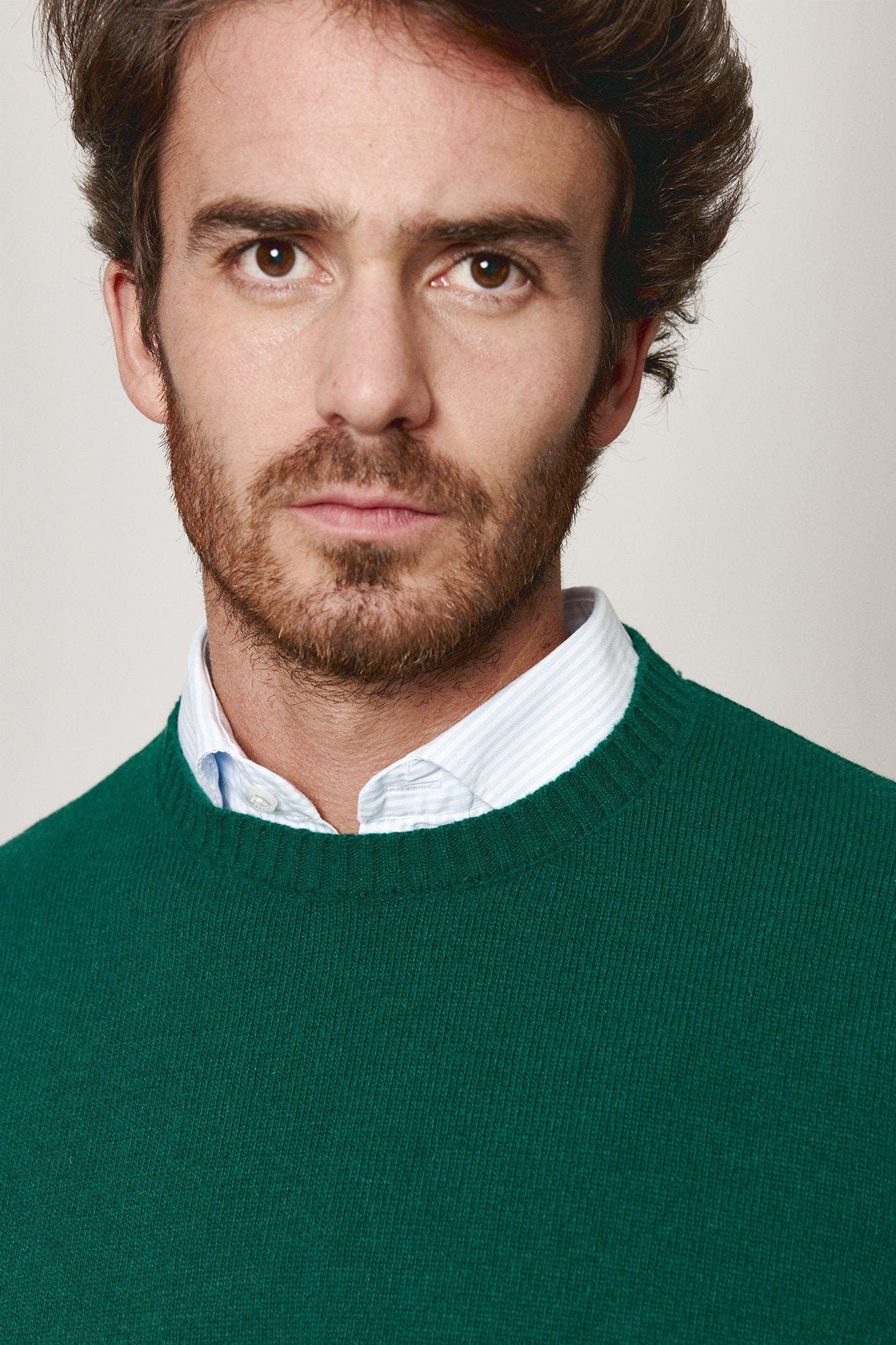 The Lambswool Scoop Verde Ciudadela - Imagen 3