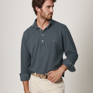 The Cotton Polera Gris Marengo