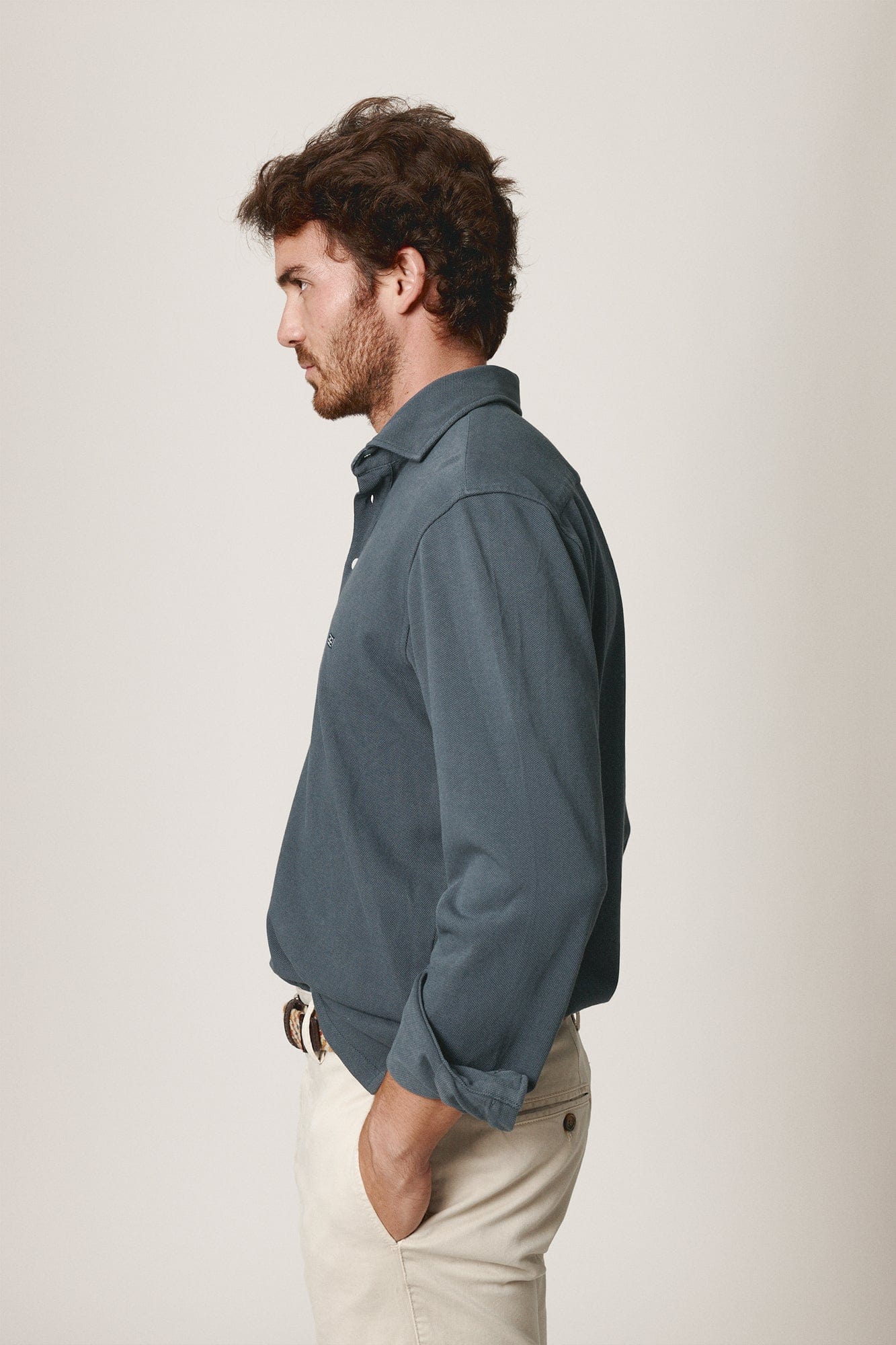The Cotton Polera Gris Marengo - Imagen 3