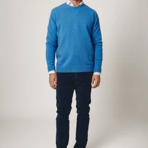 The Lambswool Scoop Azul Juzcar