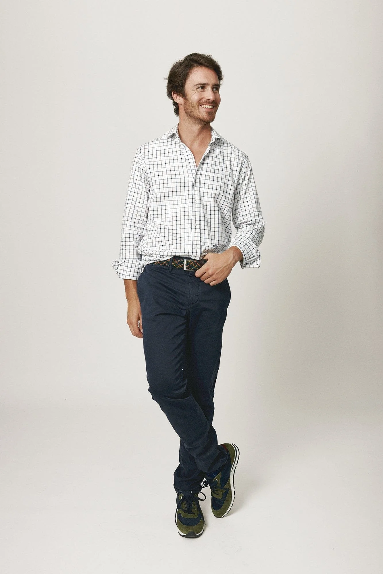 The Sarga Cuadro Azul y Marron