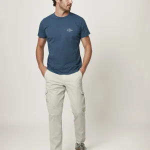 The Cotton T Shirt Azul Covas