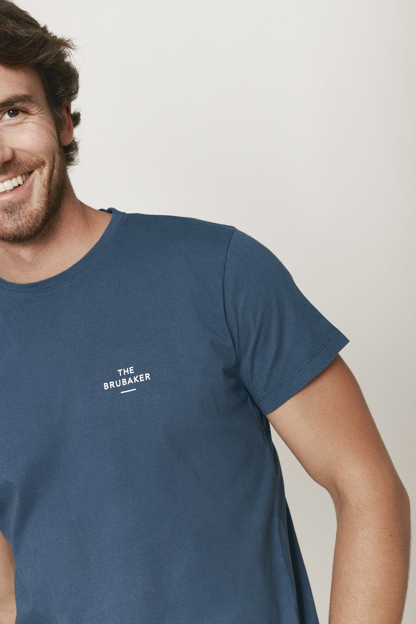 The Cotton T Shirt Azul Covas - Imagen 4