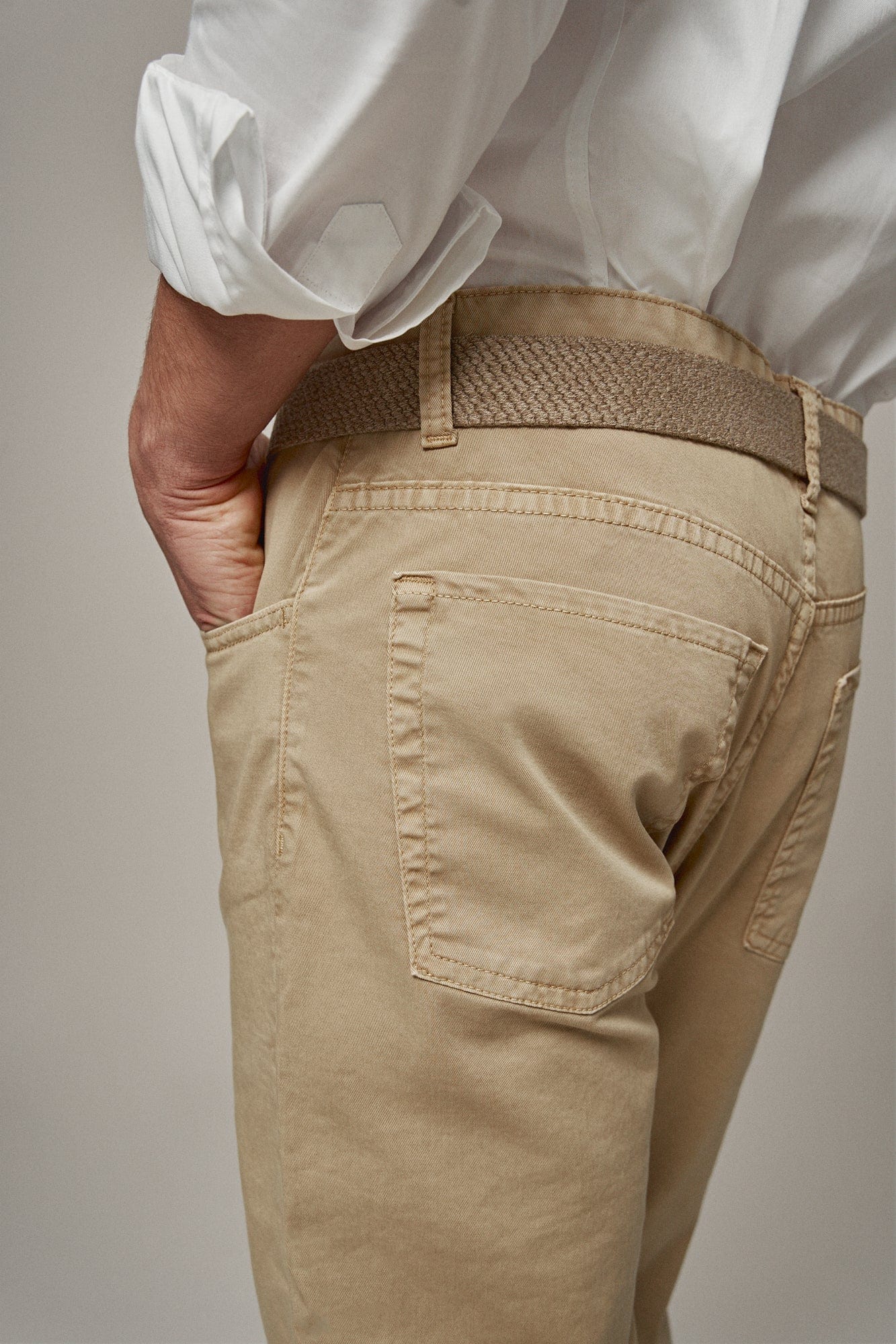 The 5 Pocket Beige Corrubedo - Imagen 3