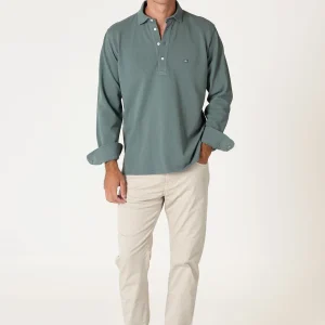 The Cotton Polera Verde Valledemossa