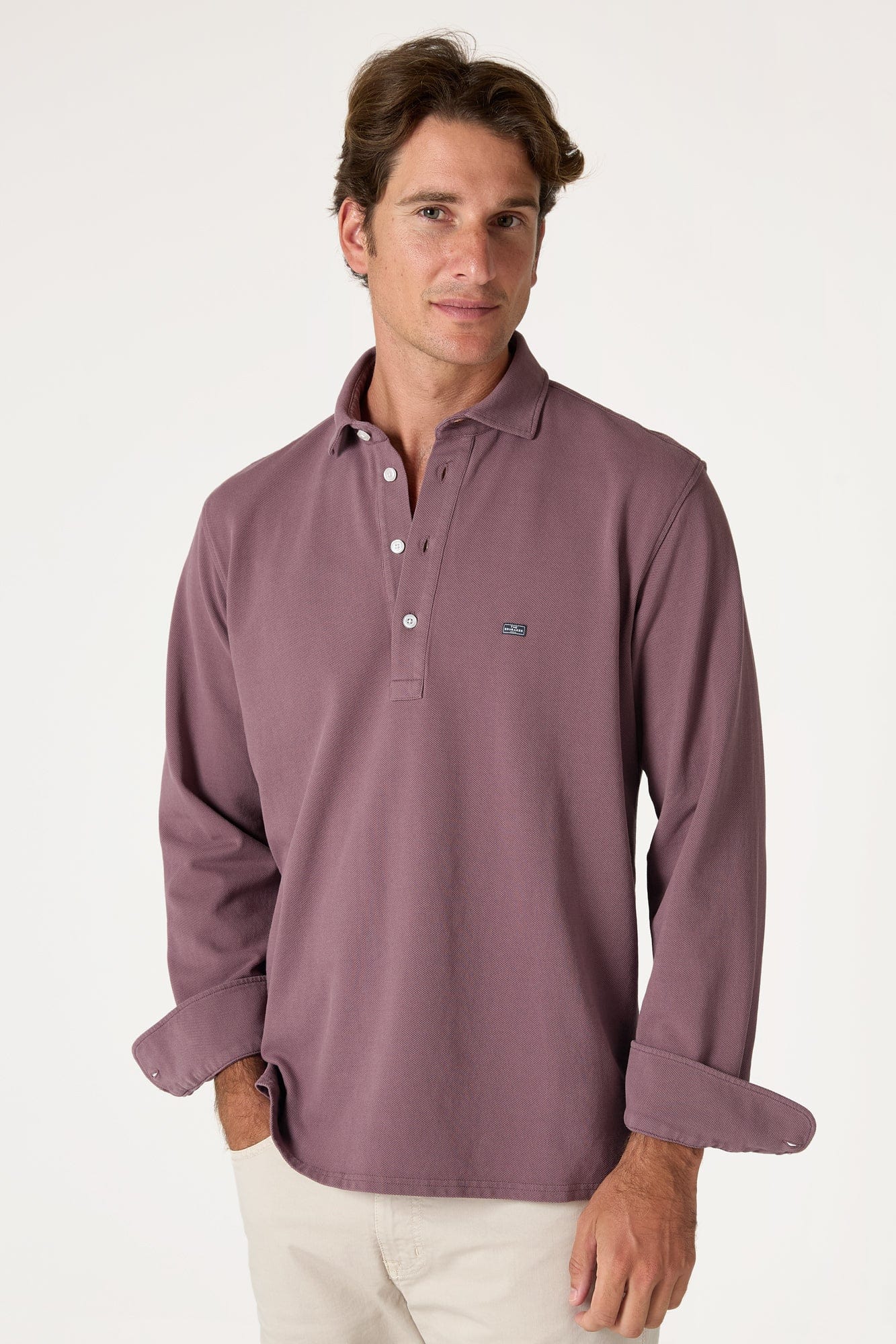 The Cotton Polera Morado Ribera - Imagen 4