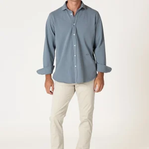 The Cotton Camisa Azul Soller