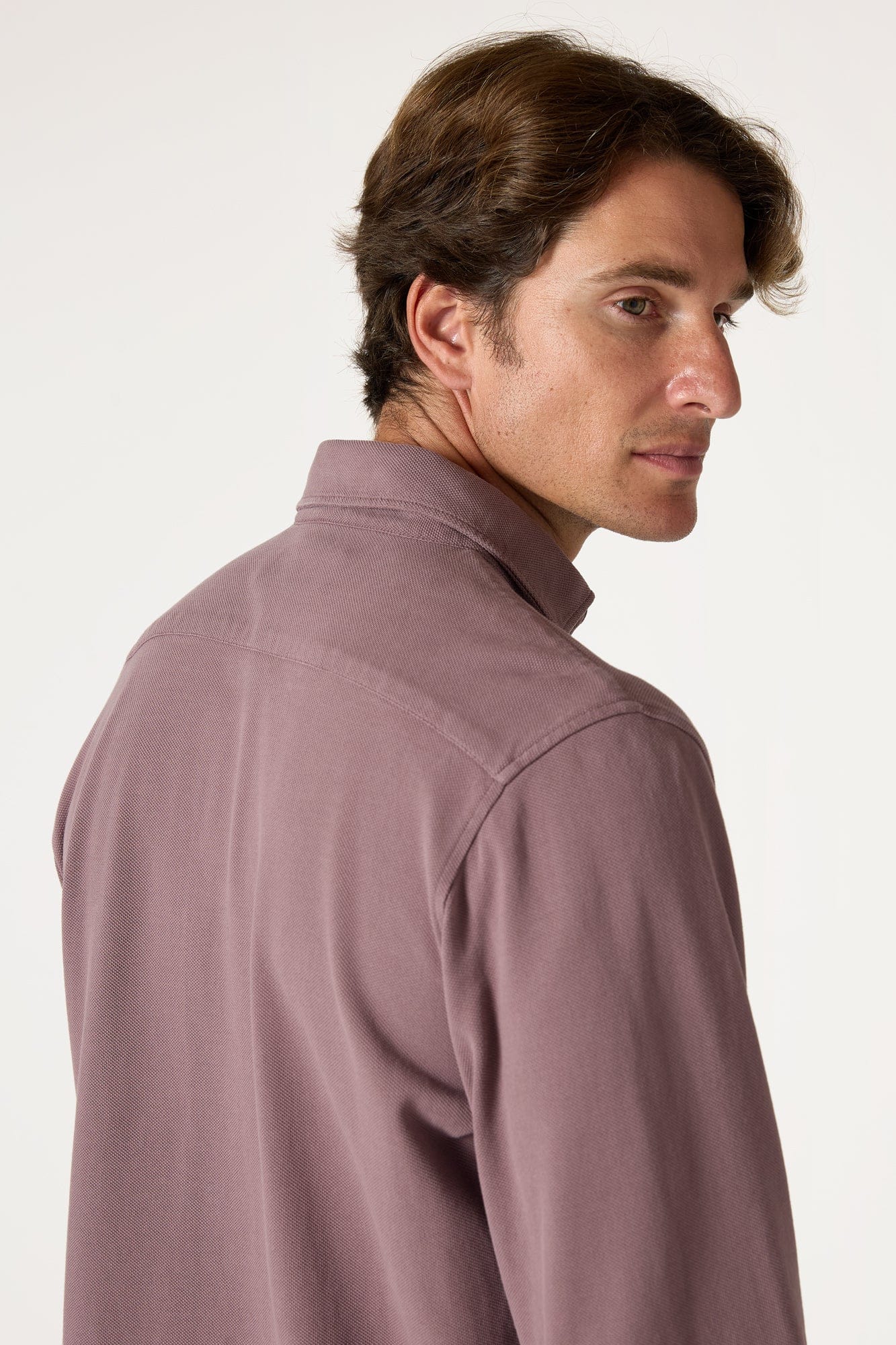 The Cotton Camisa Morado Ribera - Imagen 4