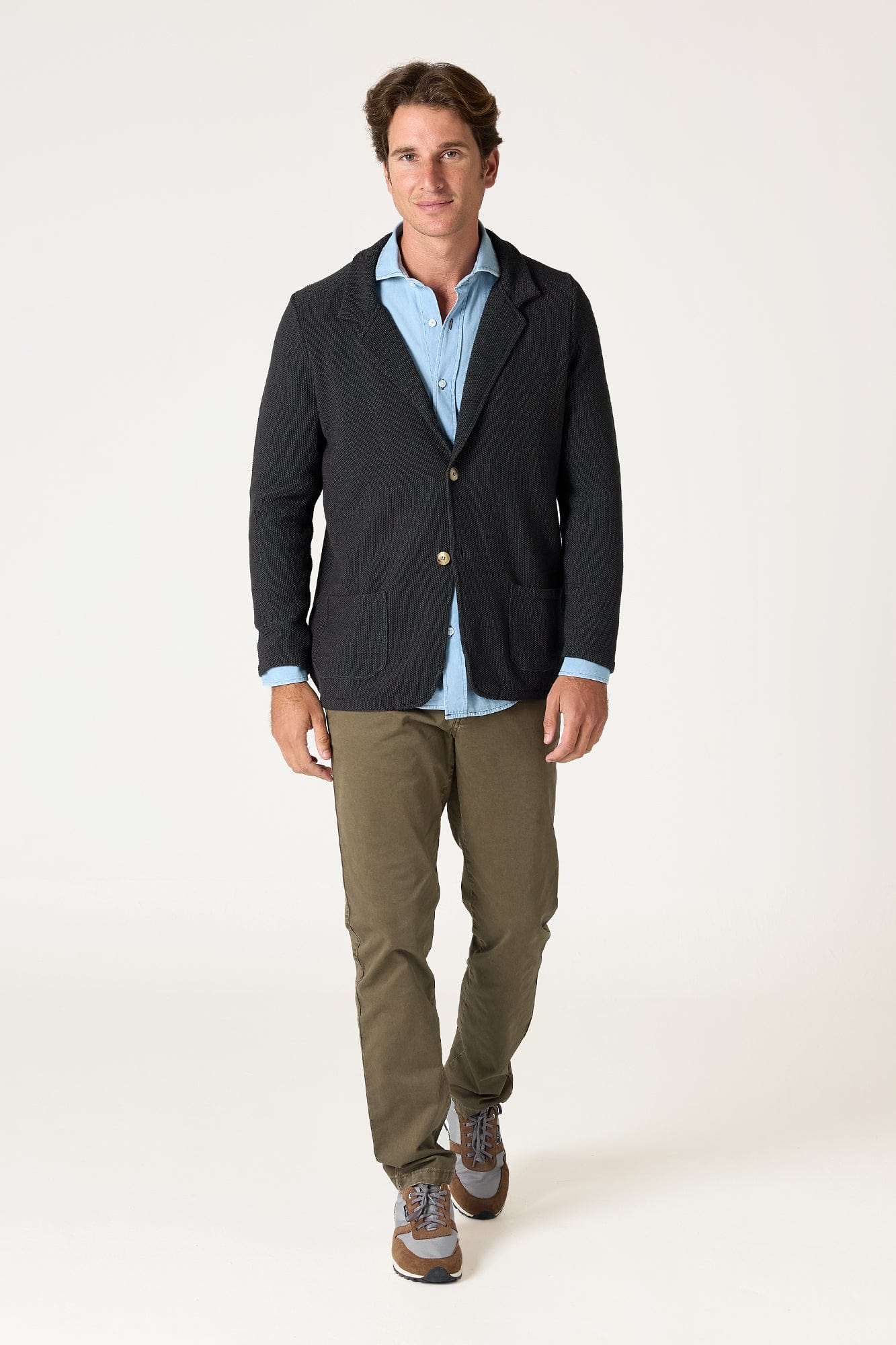 The Soft Blazer Gris Santander