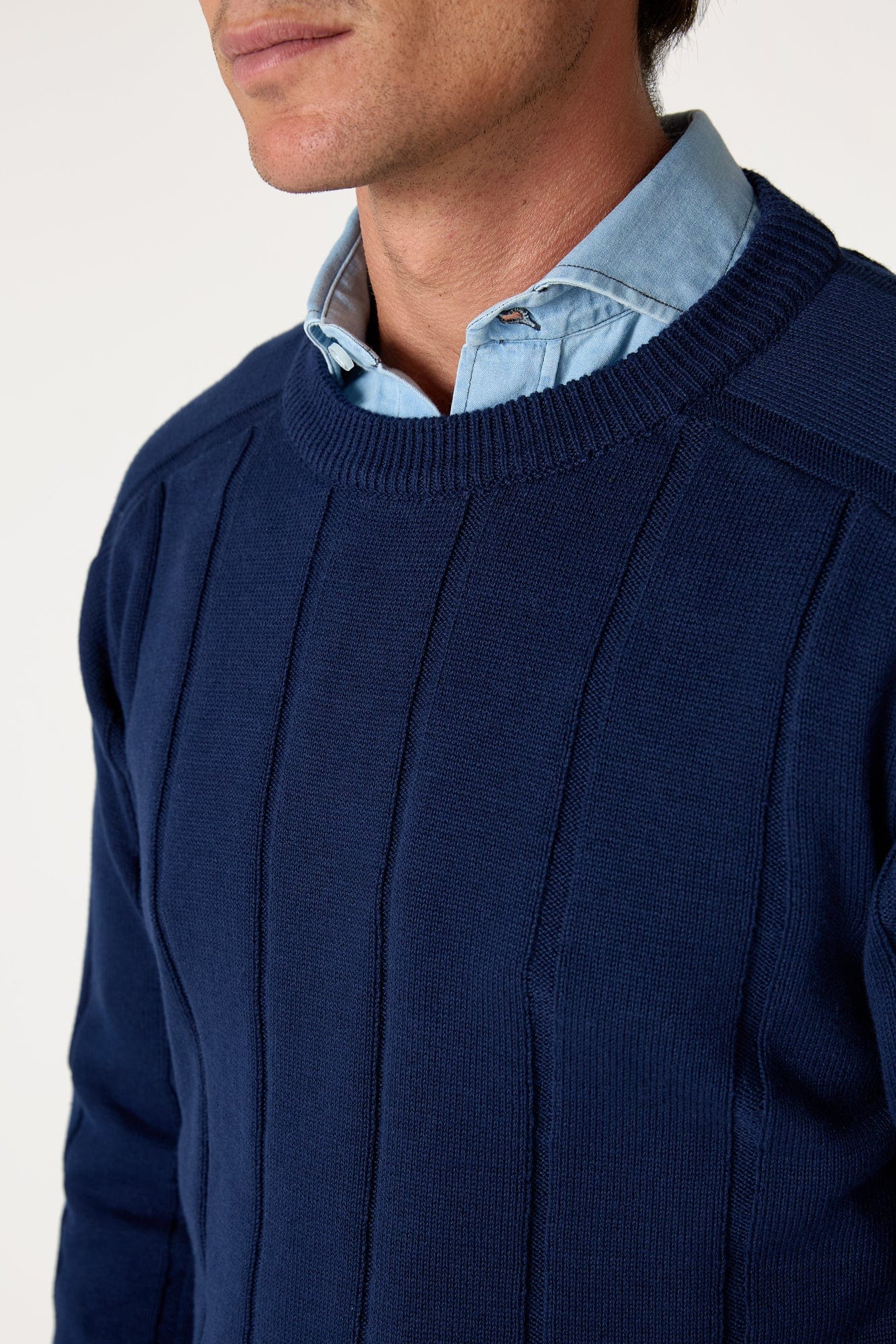 The Cotton Canale Jersey Azul Marino Alicante - Imagen 3