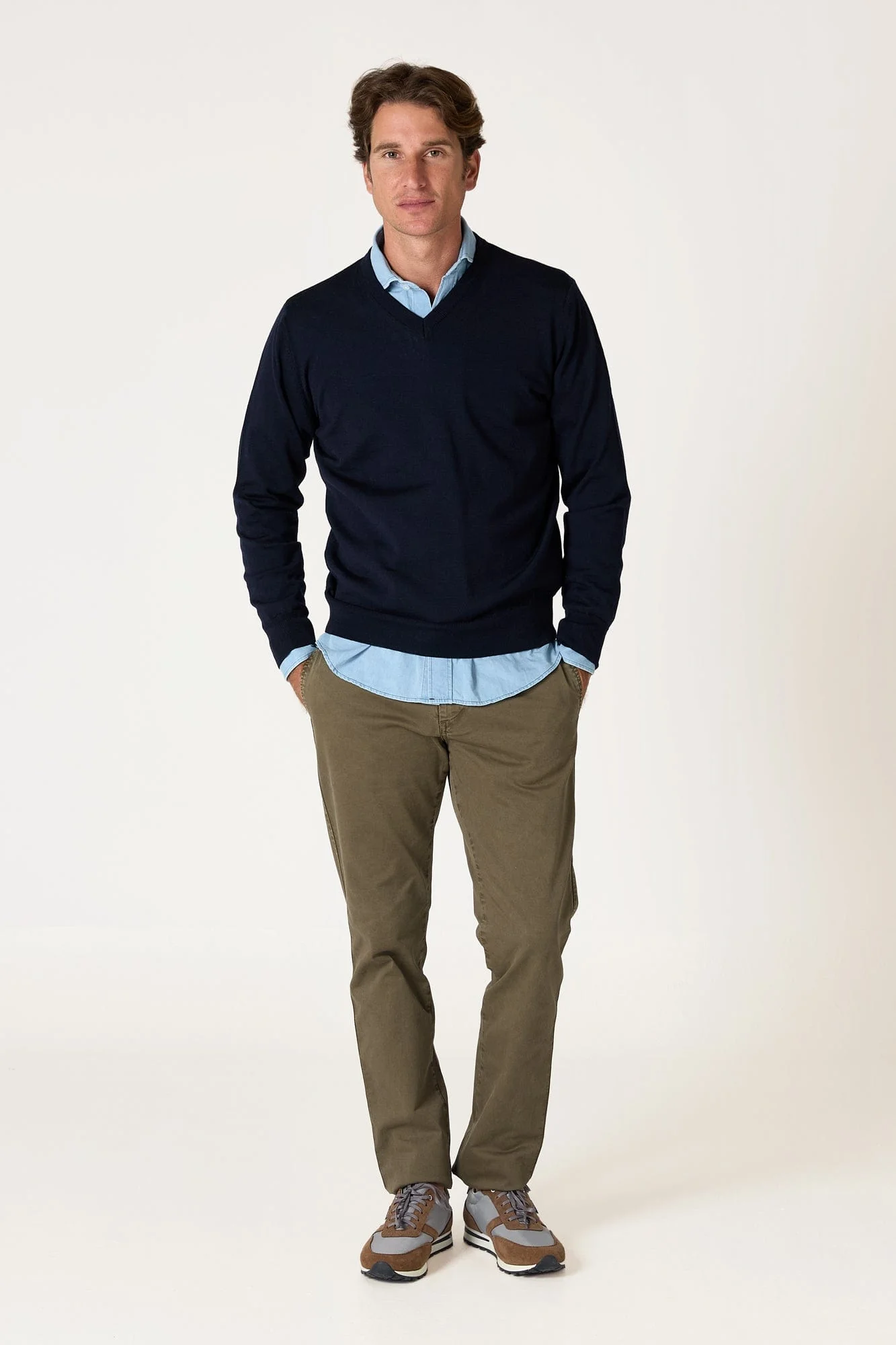 The Jersey Merino Pico Azul Marino