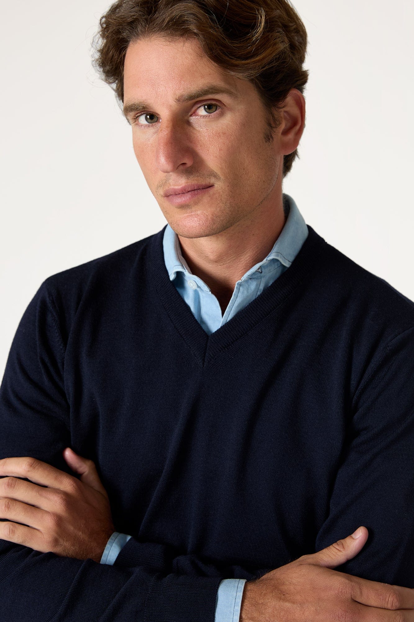 The Jersey Merino Pico Azul Marino - Imagen 3