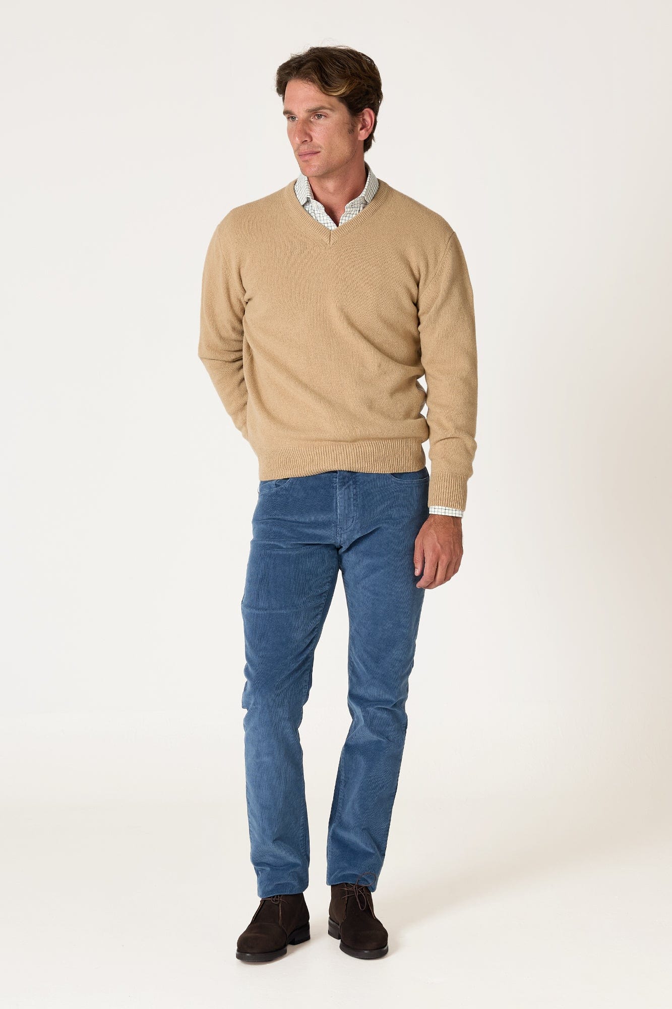 The Lambswool Pico Camel Ronda