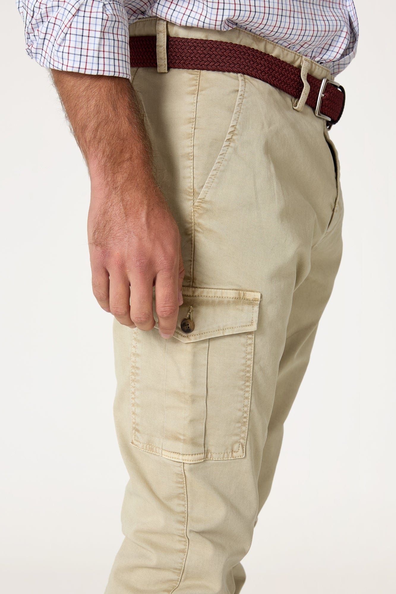The Chino Cargo Beige Tostado - Imagen 3