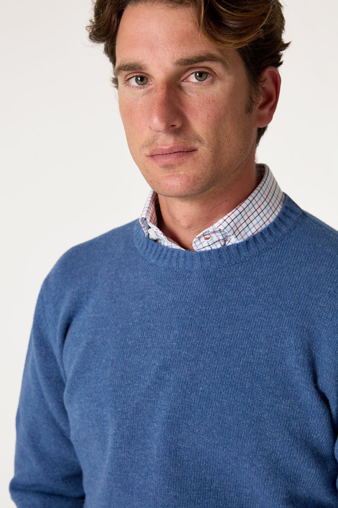 The Lambswool Scoop Azul Bilbao - Imagen 3