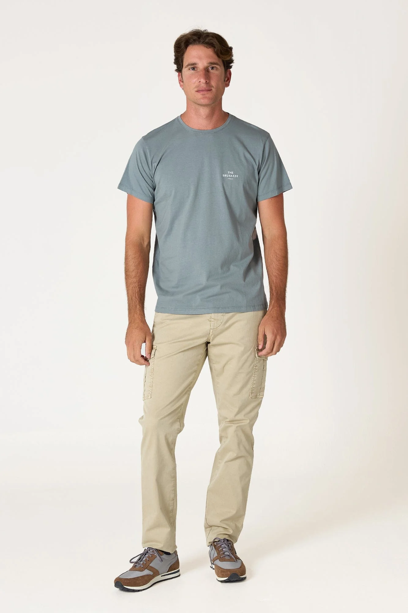 The Cotton T Shirt Azul Pamplona