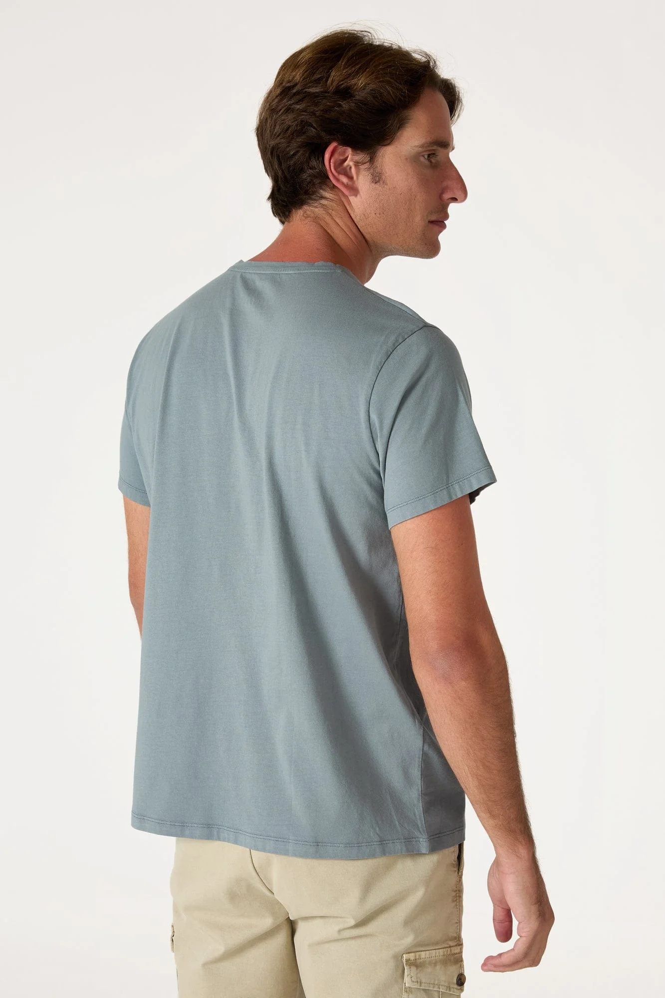 The Cotton T Shirt Azul Pamplona - Imagen 3