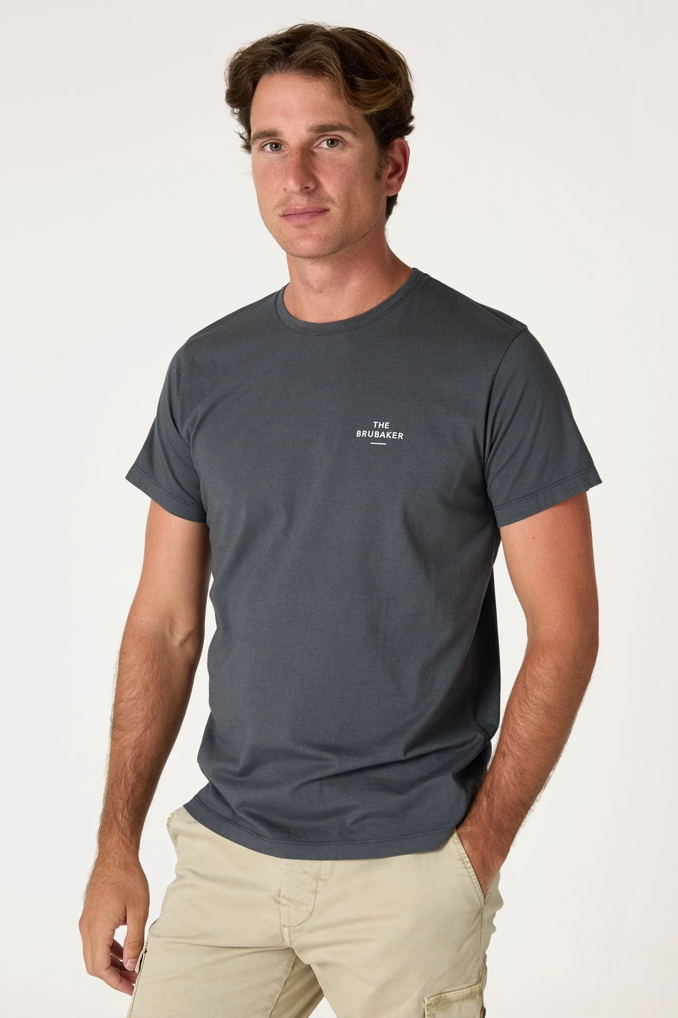 The Cotton T Shirt Gris Palencia - Imagen 4