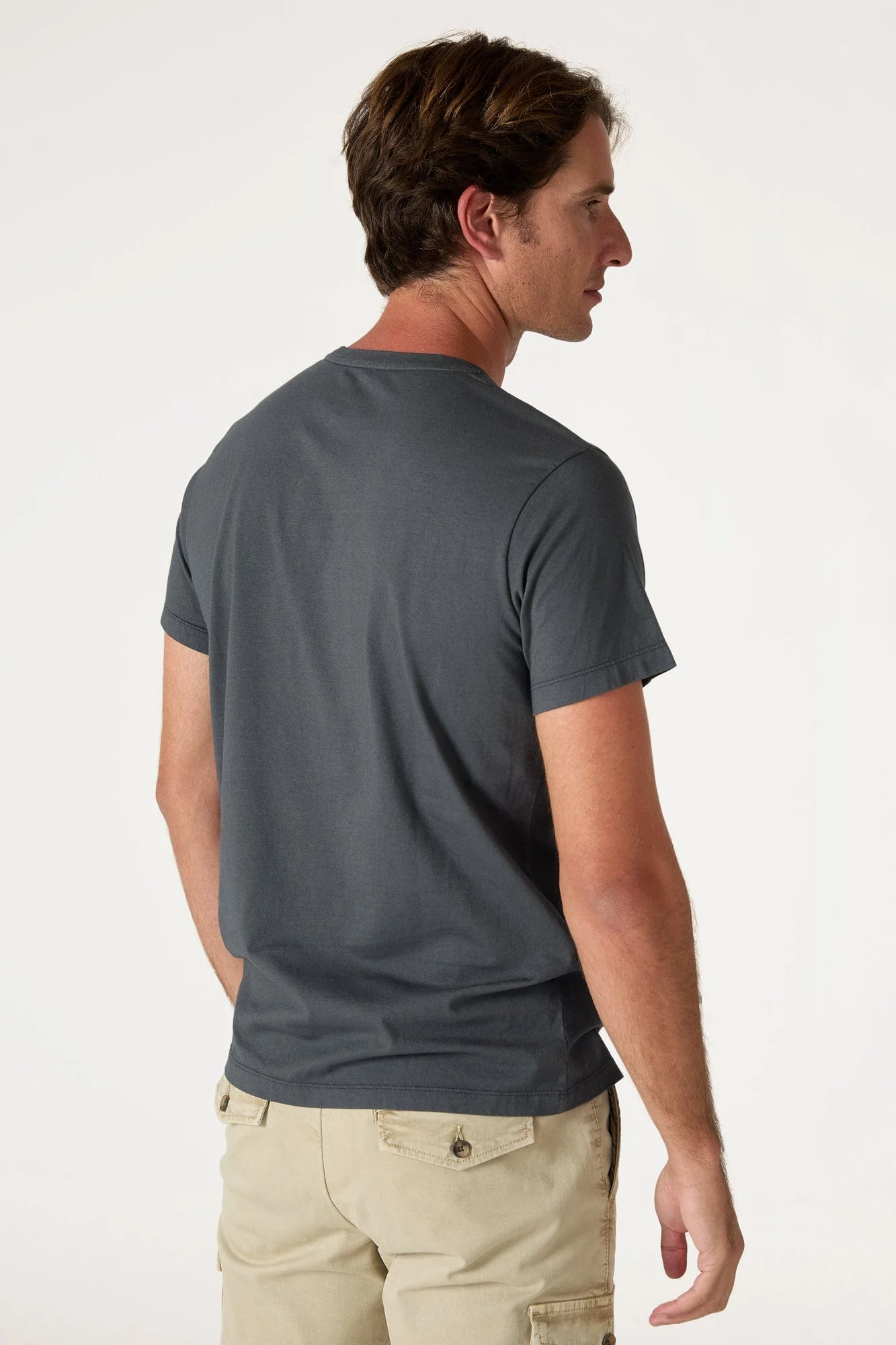 The Cotton T Shirt Gris Palencia - Imagen 3