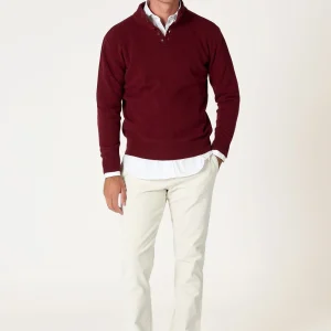 The Lambswool Botones Grana Rioja