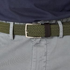 The Belt Trenzado Khaki