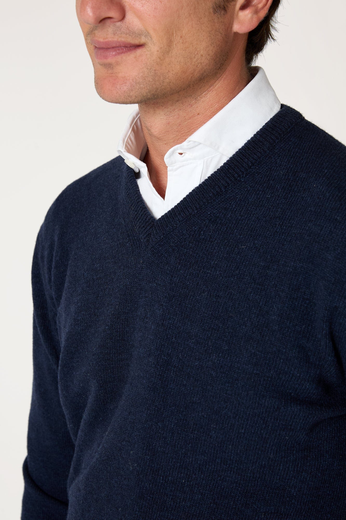 The Lambswool Pico Azul Marino - Imagen 3