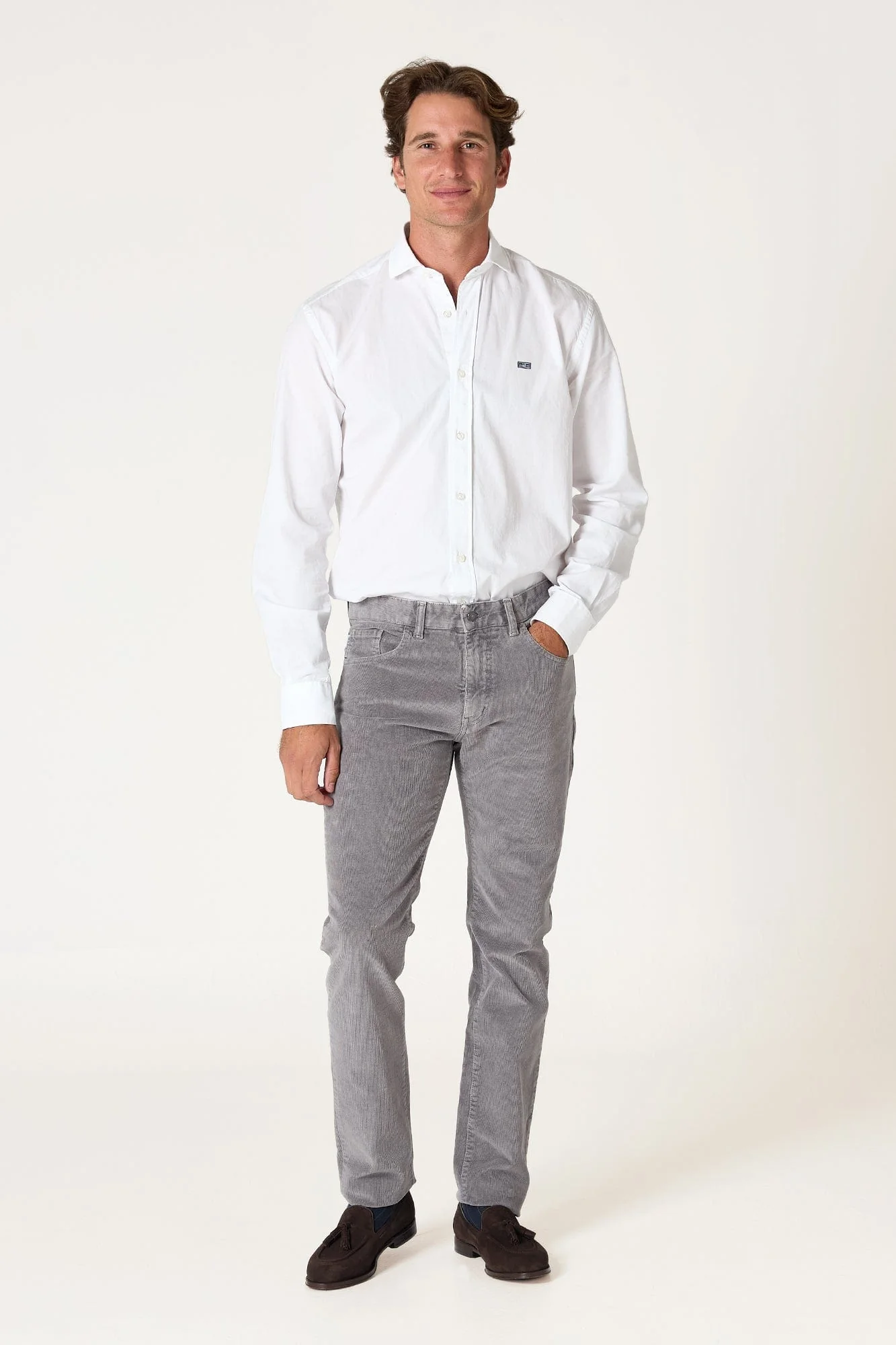 The 5 Pocket Micropana Gris Santurce