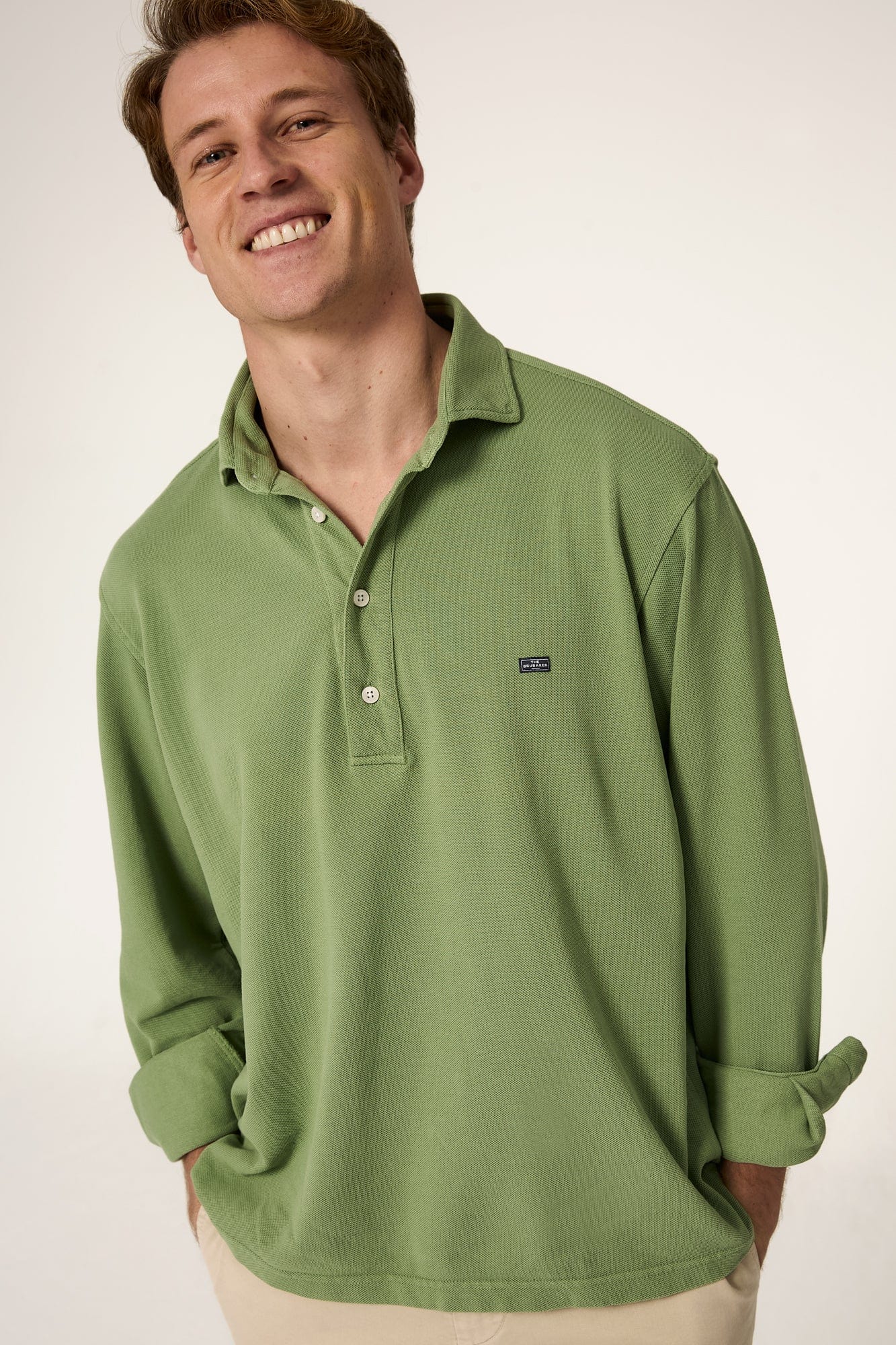 The Cotton Polera Verde Navarra - Imagen 3