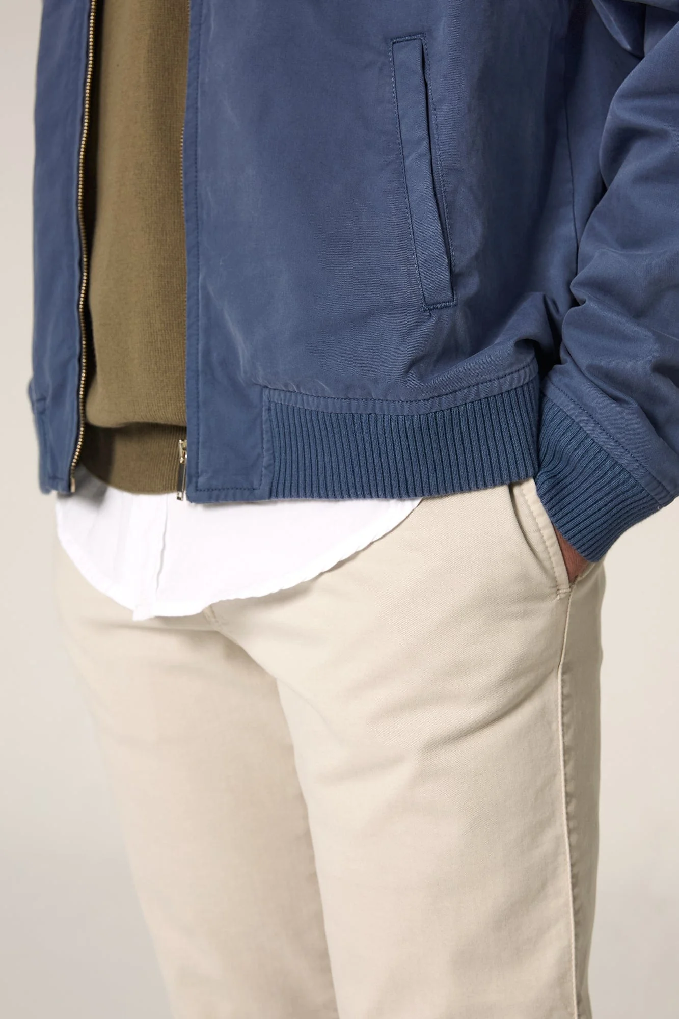 The Bomber Canvas Azul Tabarca - Imagen 3