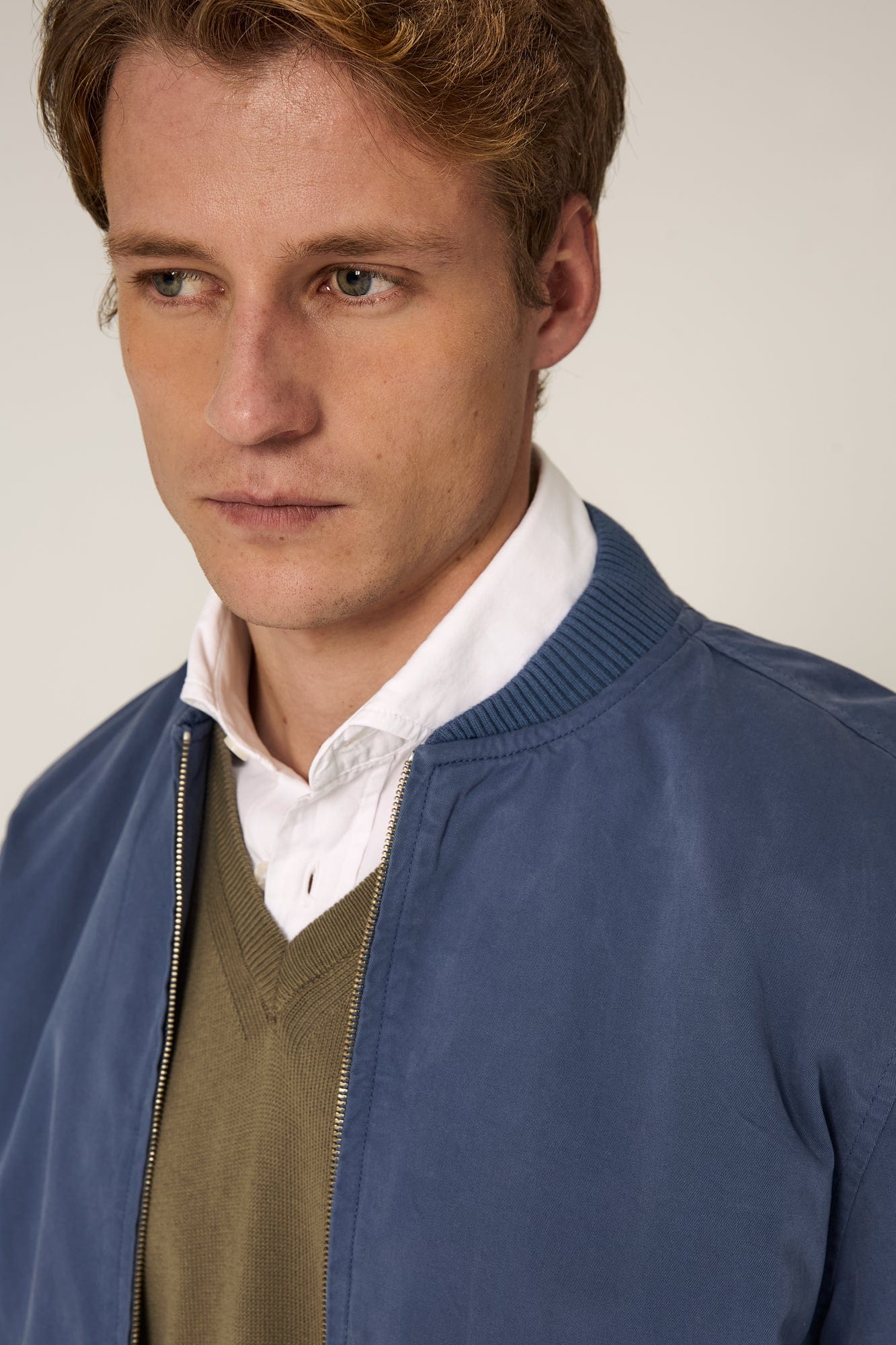 The Bomber Canvas Azul Tabarca - Imagen 4