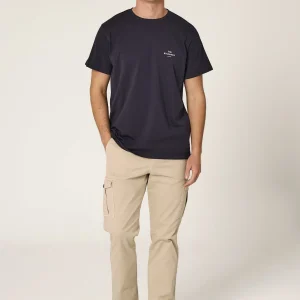 The Cotton T Shirt Azul Marino