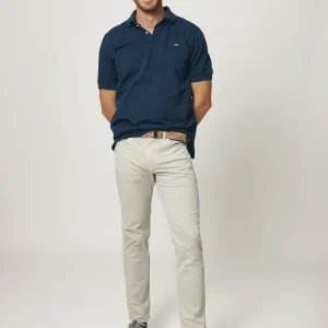 The Cotton Polo Azul Marino