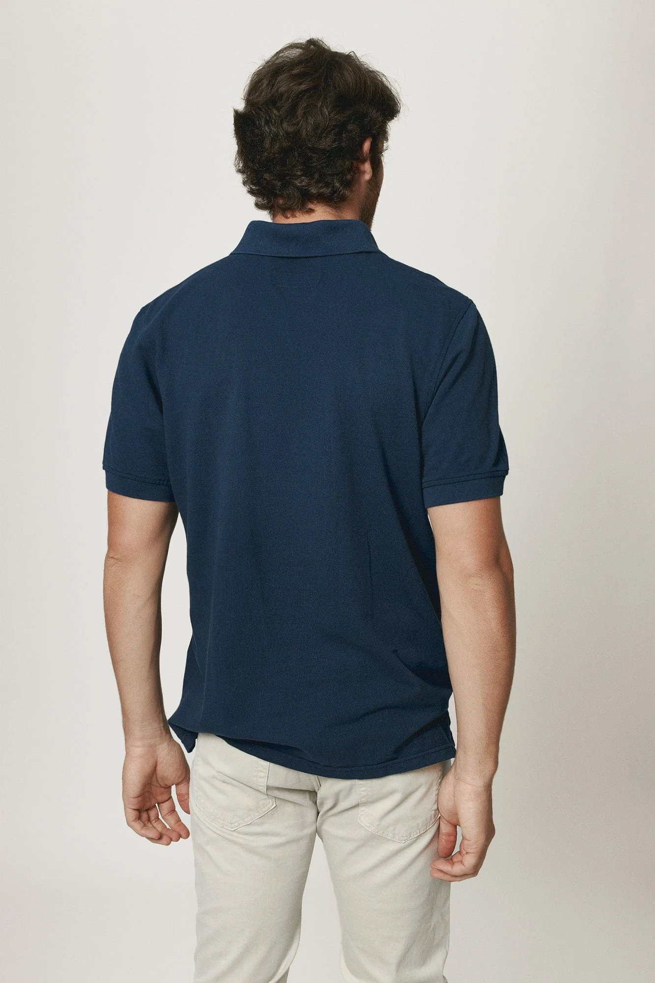 The Cotton Polo Azul Marino - Imagen 4