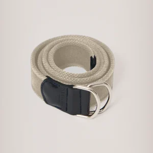 The Canvas Belt Beige