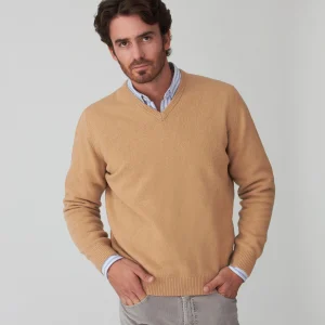 The Lambswool Pico Camel Ronda Claro