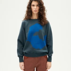 Sudadera flower Bonnie - grafito