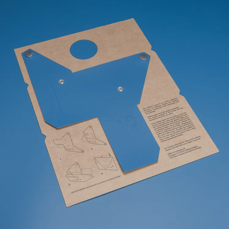 Cartera Lemur Wallet - Deep Sea Blue Recycled - Imagen 3