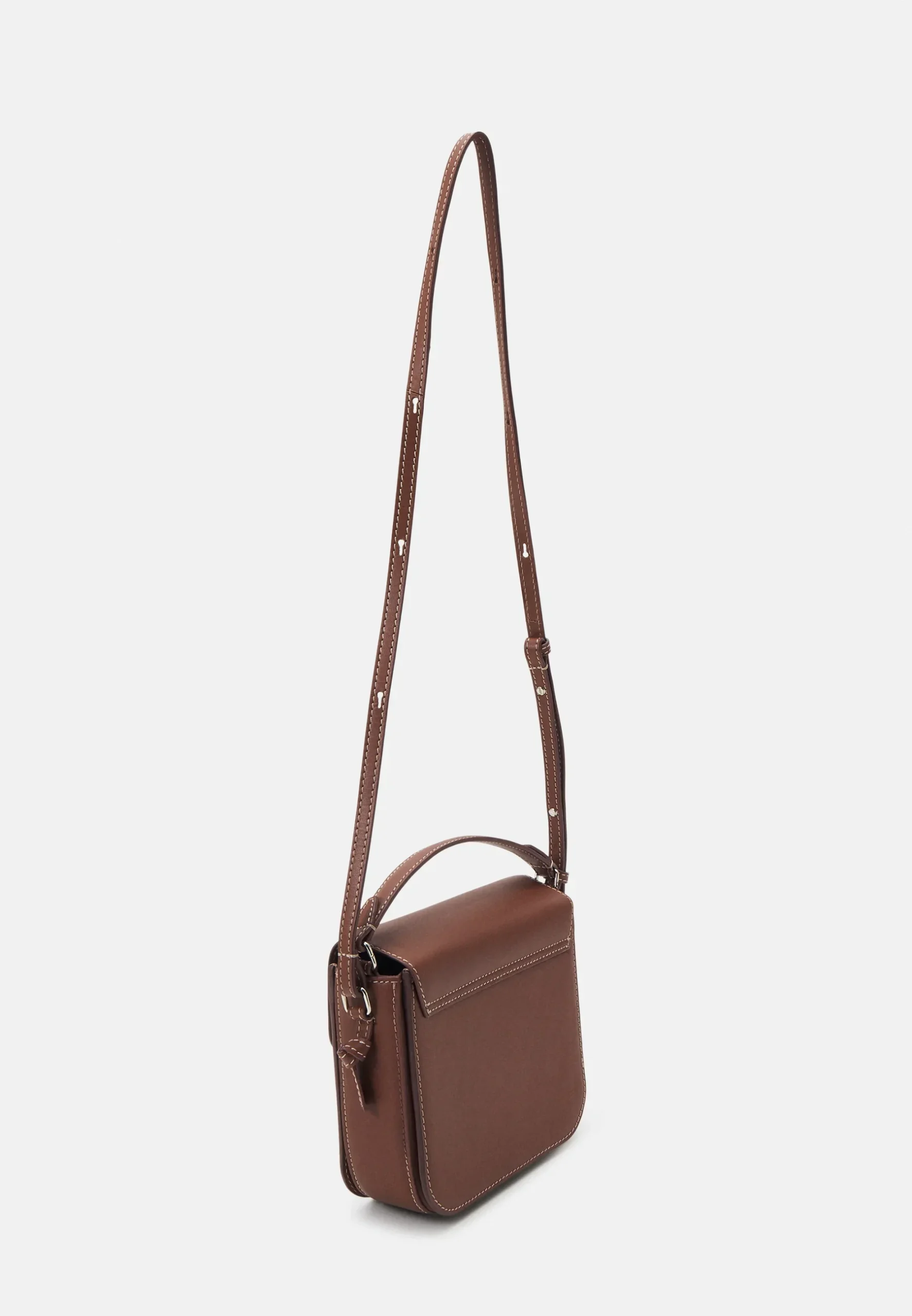 BOLSO PIEL IRIS - MOCHA BROWN - Imagen 4