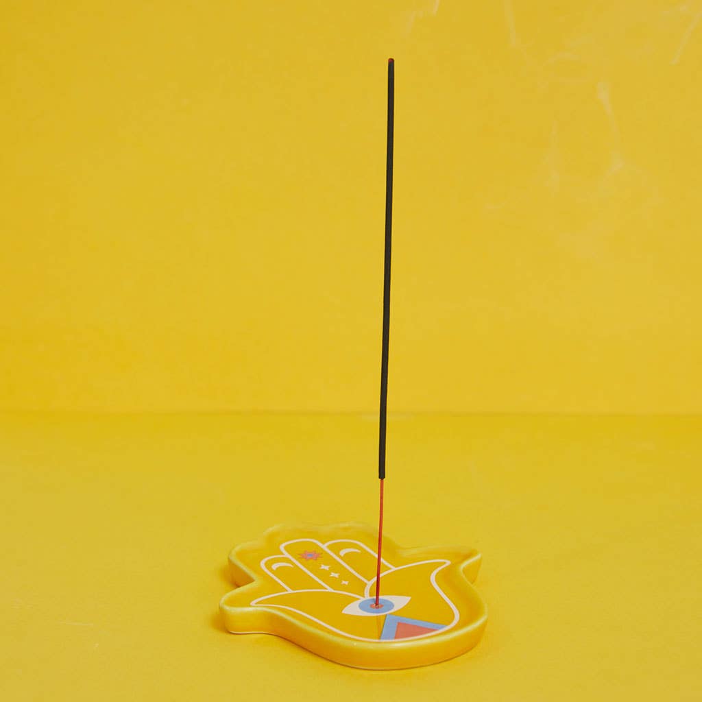 Porta incienso Lucky Hand amarillo - Imagen 6