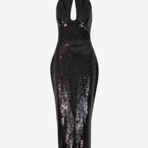 Vestido Midi Lentejuelas