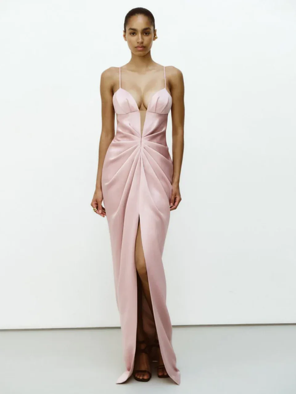 Vestido Maxi Satén - Imagen 5