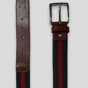 Cinturón verde banda roja