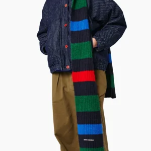 Bufanda multicolor a rayas