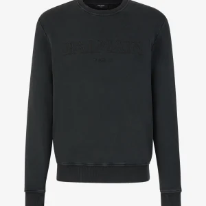 Sudadera Sin Capucha Logo Algodón