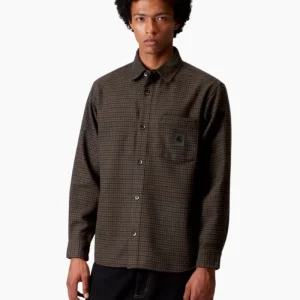 Camisa L/S Lowis Houndstooth Vitola Heather