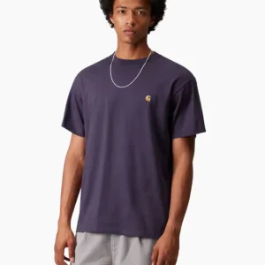 Camiseta S/S Chase - lokers / gold