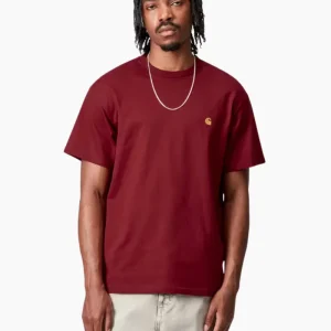 Camiseta S/S Chase - scarlet / gold